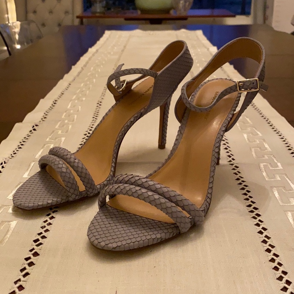Periwinkle blue heels